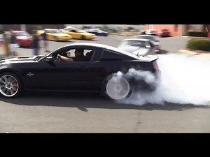 SVT Cobra Club and Pro-Dyno Cruise-In, Leaving Show HD - Part 1