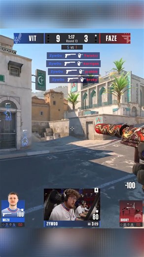 Mathieu 'ZywOo' Herbaut on Instagram: "Little 4k in the final #counterstrike #zywoo #esports #cs2"