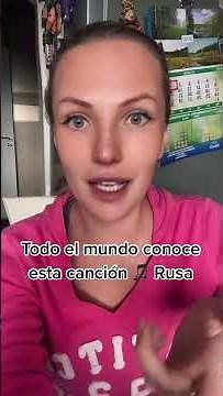 Todos conocen esta canción rusa