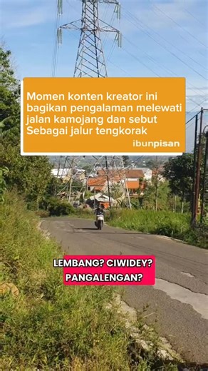 Ibun Pisan on Instagram: "Mungkin untuk sebagian besar orang dan yamg sering lewatin jalan ini akan terasa seperti biasa saja, tapi untuk seseorang yang baru pertama kali melewati jalan ini akan merasakan dag dig dug, terlebih jalan yang sangat curam dan belum terbiasa dengan medan jalan. Bagaimana pendapatmu ? Coba ceritakan pengalaman kalian pertama kali lewatin jalan kamojang #ibunpisan"