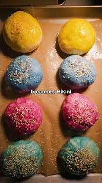 How to make a Krabby Patty from Spongebob