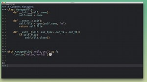 Context Managers and the “with” Statement in Python – dbader.org