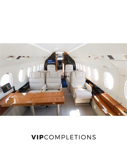 Before & After: Dassault Falcon 2000EXy Interior Transformation #aviation