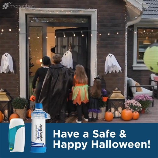 Monaghan Medical wishes everyone a safe and happy Halloween! 🎃 Whether you're trick-or-treating, carving pumpkins, or enjoying spooky fun at home, don't forget to keep your respiratory health in mind. #HappyHalloween #RespiratoryCare #AsthmaCare #BreatheEasy #TeamMonaghan | Monaghan Medical