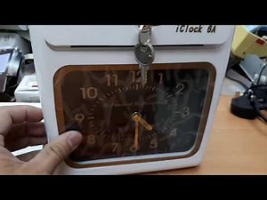 Time Recorder Setting Time & Date | Biosystem i Clock 6A (Malay)