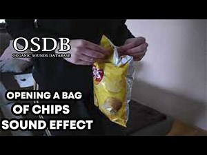 Opening a bag of Chips Sound Effect No Copyright