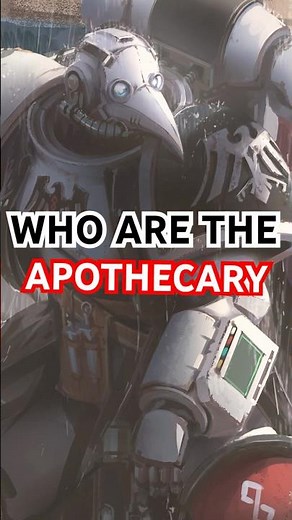 The Space Marine Apothecary EXPLAINED | Warhammer 40k Lore #warhammer40k