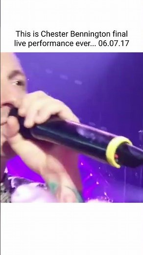 Chester Bennington final live performance ever in Birmingham 2017
