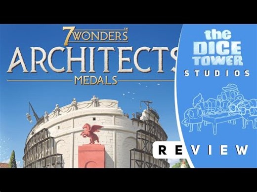 7 Wonders Architects: Medals Review: Test Ur Medal||The Dice Tower