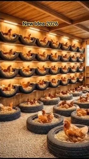 How to Build a Low-Cost Chicken Nesting Box Using Recycled Tires"