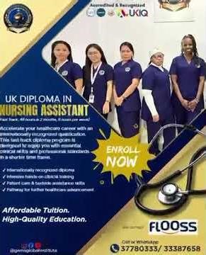 UK Diploma in Nursing Assistant, Massage Therapy, Automotive Technology and CSSD Technician