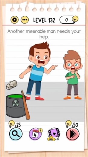 Brain Test Level 132 Walkthrough – Hard Challenge #shorts