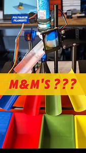 Riciery - Techtronic3D on Instagram: "💥💡 Presenting a fully 3D-printed M&M's color-sorting project! Made vibrant with high-quality PLA filaments from @polymaker_3d printed on the great @longer.global LK5 Pro, powered by a @raspberrypi as the brain, and featuring the HuskyLens AI from @dfrobot_official to detect and sort colors with precision. 🔵🔴🟢🟡 * #raspberrypi #tech #programming #arduino #maker #robotic #3dprinter #3dprinting #diy #iot #project #ai #stem #polymaker #dfrobot"