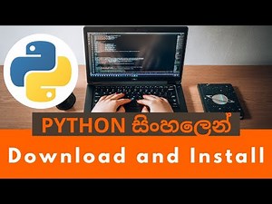 How to download and install Python on a computer 2025 | Python Installation | Python Sinhala