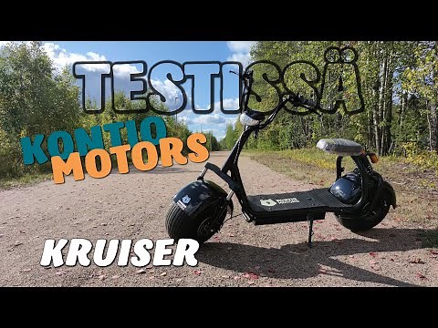 Kontio Motors Kruiser 60V 20Ah - Testissä