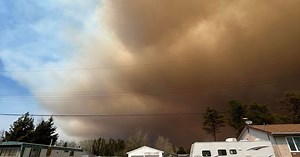 Northern Manitoba communities evacuated following massive wildfire