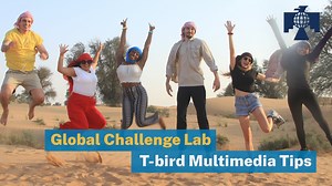 Global Challenge Lab: T-bird Multimedia Tips