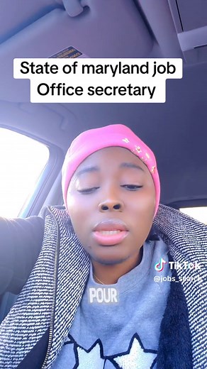 State of Maryland Job Opportunities for Office Secretary
