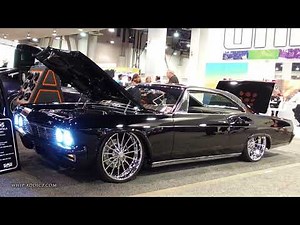 WhipAddict: Beautiful 65' Chevy Impala at POWERBASS Booth! Super Hard Interior, Supercharged LS!