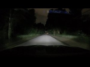 Sylvania Zevo LED H11 low & high beam headlights on a 2020 Toyota Tacoma