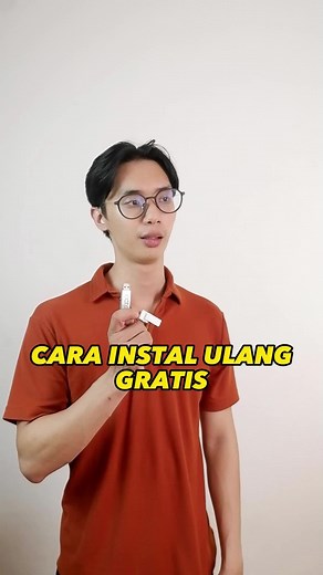 Udah ga perlu ke tukang service lagi buat install ulang doang #Lohkoktau #samasamabelajar