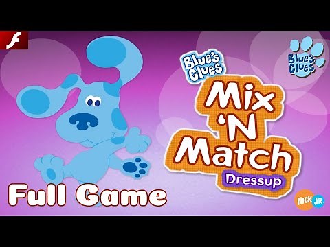Blue's Clues™: Mix 'N Match Dressup (Flash) - Nick Jr. Games