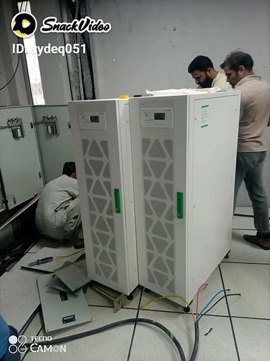 Scheinder Electric Easy UPS 3S Installation and Start-up Activity Done.