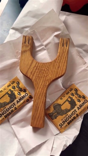 Vintage Wham-O slingshot #slingshot #shorts #vintage #oldschool #classic