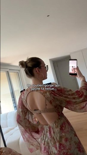 Un soutien-gorge invisible qui ne gâche pas ton dos ✨