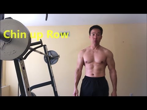 Tucked pull ups to Target the Teres Major