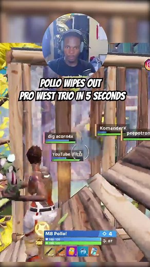 Pollo is Best fortnite comp pro to touch the game 🤯 #peterbot #fortnite #pollofn #fortnitecomp #fortniteclips #fncs #sleina #aussieantics