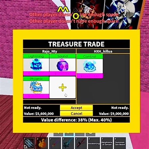 Blox Fruits Trading Video W or L #bloxfruits #roblox #shortsfeed #ankgamer