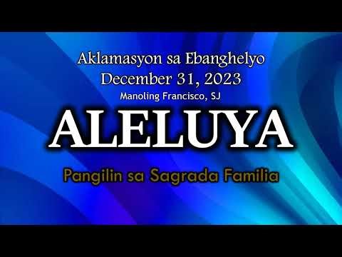 Aleluya - Sagrada Familia
