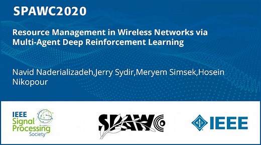 Resource Management in Wireless Networks via Multi-Agent Deep Reinforcement Learning