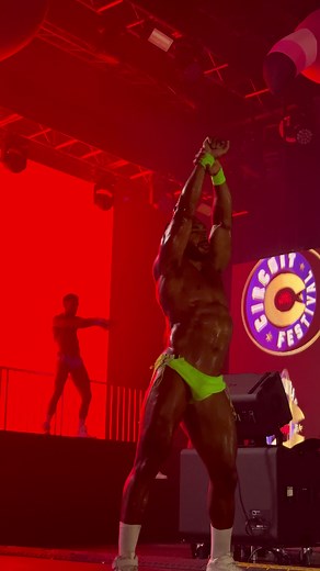 Energizing Go-Go Dancer Performances at Circuit Festival