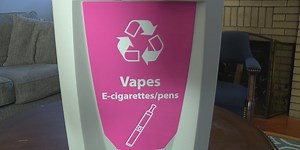 Mercer County introduces new vape disposal method