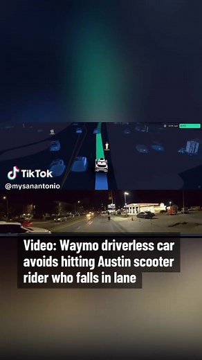 Waymo Driverless Car Avoids Accident in Austin