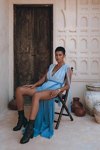 Ombre Macramé Greek Goddess Dress: Bohemian Cotton One Size - Etsy