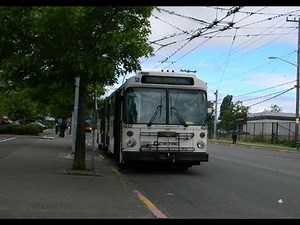 Sounds Of Transit King County Metro Transit Seattle MAN Trolleybus Route 7 June 2006