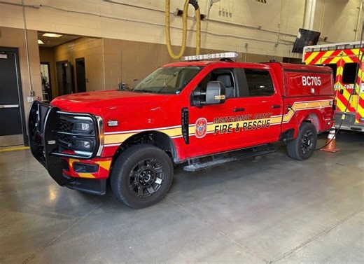 MCFRS Unveils New Command Vehicles for Five Battalions - The MoCo Show