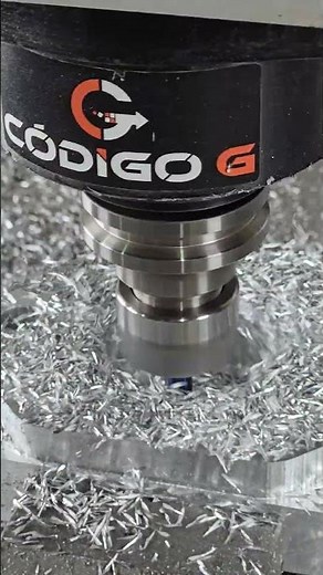 Fresa longa de haste aliviada 3 cortes topo reto metal duro e cobertura DLC #CNC #codigog