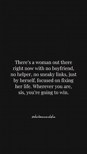 Sis, I see you. 👏🏼 Leave a ❤️ if this speaks to you! You’ve been working on yourself, healing quietly and figuring life out on your own… no distractions, no shortcuts, no one to fall back on but you. And I know some days it feels lonely. Some days you question if you’re falling behind because everyone else seems to have it all figured out. But let me remind you… this season of solitude? It’s sacred. You’re not being left out, you’re being set apart. You’re building a foundation no one can take
