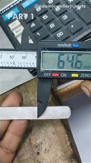 Melting Silver for Ring Shank - Sizing and Cutting Tips! 💍 #HandmadeJewellery