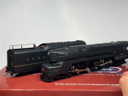 原up主开箱展示上轨数码音效版ho比例T1蒸汽机车模型的视频搬运～轨道交通火车迷Steamlocomotive火车头railfan机辆模式列车dccsound～