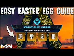 MW3 Zombies - UNLOCK THE NEW DARK AETHER PORTAL EASY! ( Easy Season 5 Reloaded Easter Egg Guide )