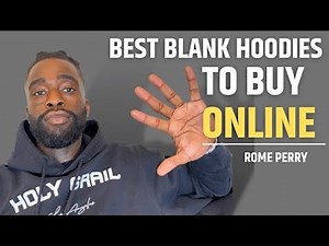 3 Best Blank Hoodies To Buy Online | High-end & Affordable | #hoodie #streetwear #winterfashion