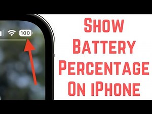 How To Show Battery Percentage On Your iPhone