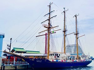 「帆船 BLUE OCEAN みらいへ」船内見学