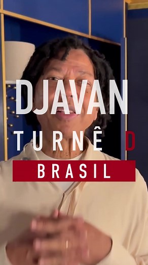Viajar é bom, mas voltar pra casa sempre tem um gostinho especial! Que alegria saber que a Turnê D no Brasil está cheia de datas ao longo do ano! Vai ser lindo! Marque aqui aquele amigo/amiga que AMA Djavan! Corre e garanta seus ingressos no link disponível aqui na bio e nos stories! Nos vemos onde? ❤️