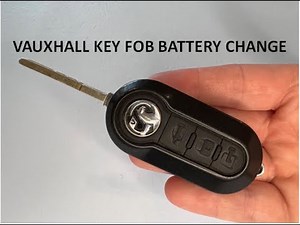 Vauxhall Combo Key Fob Battery replacement